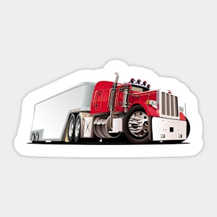 Cartoon truck Sticker